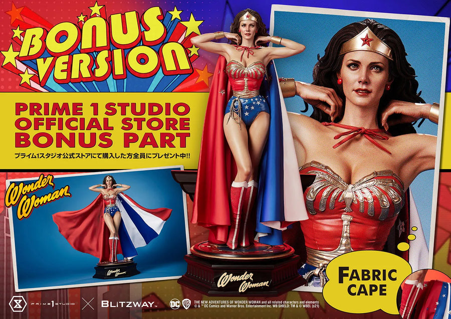 Wonder Woman (Bonus Version) - LIMITED EDITION: 1350 (Bonus Version) – Prime 1 Studio – ActionFigure Brasil — embalagem