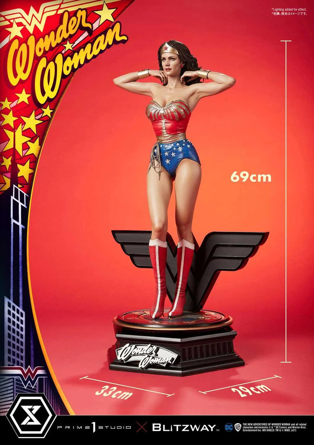 Wonder Woman (Bonus Version) Wonder Woman 1975 (TV Series) – Prime1Studio – ActionFigure Brasil