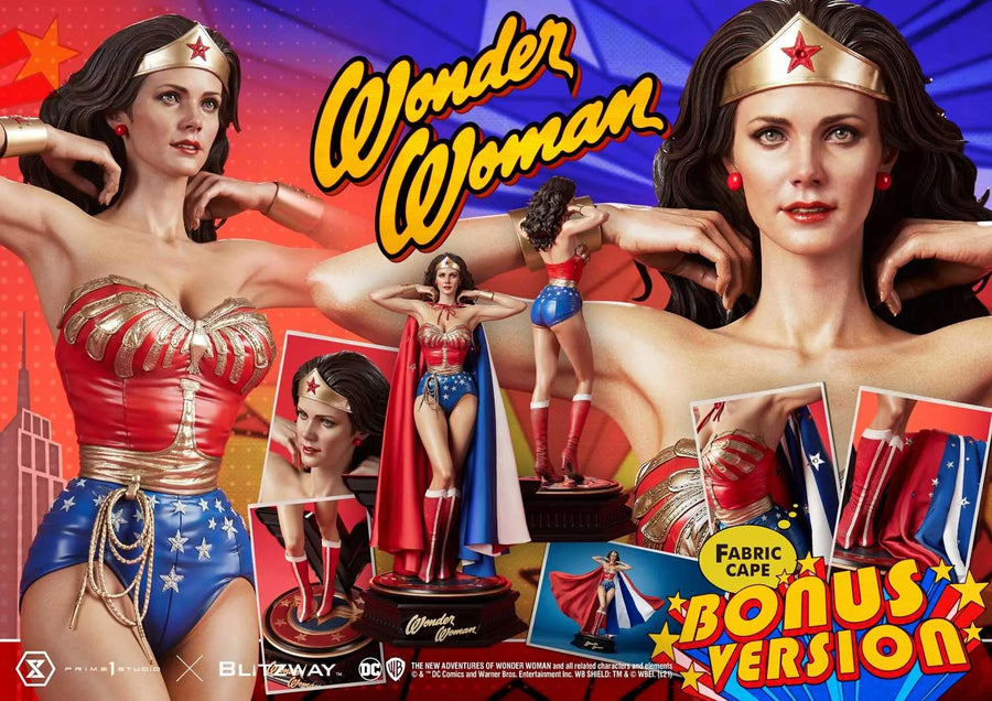 Wonder Woman (Bonus Version) Wonder Woman 1975 (TV Series) – Prime1Studio – ActionFigure Brasil