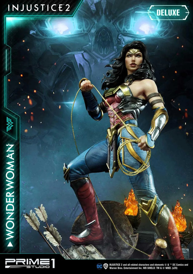 Wonder Woman (Deluxe Version) Injustice 2 – Prime1Studio – ActionFigure Brasil