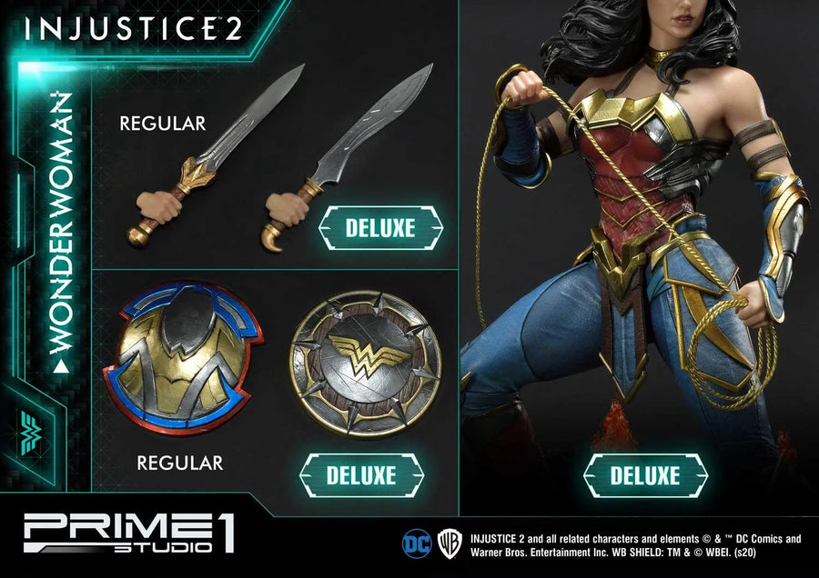 Wonder Woman (Deluxe Version) Injustice 2 – Prime1Studio – ActionFigure Brasil
