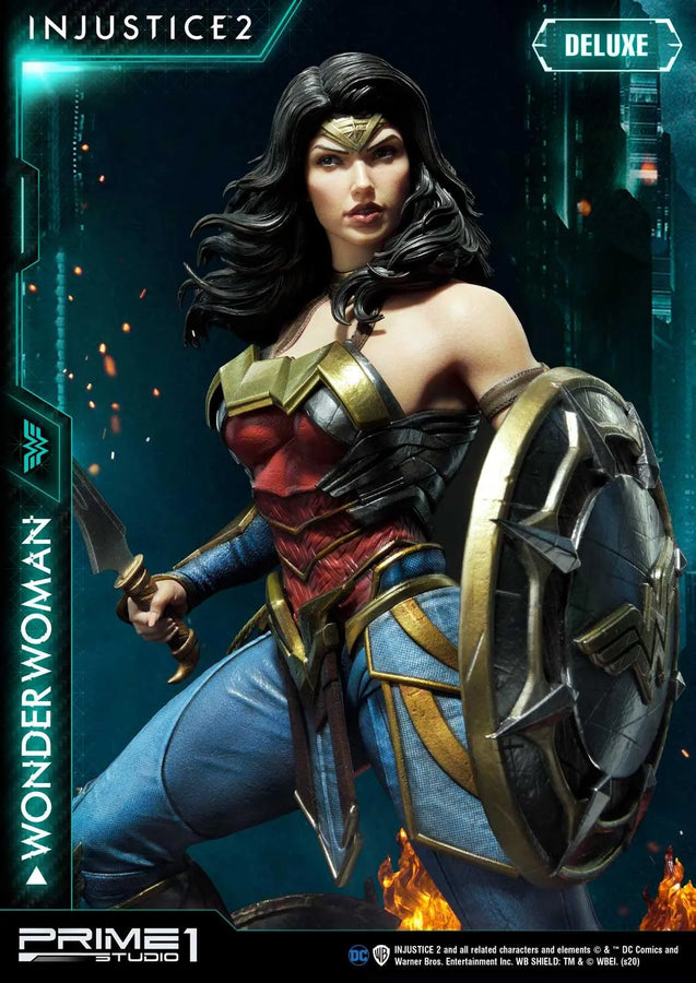 Wonder Woman (Deluxe Version) Injustice 2 – Prime1Studio – ActionFigure Brasil