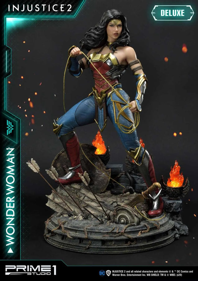 Wonder Woman (Deluxe Version) Injustice 2 – Prime1Studio – ActionFigure Brasil