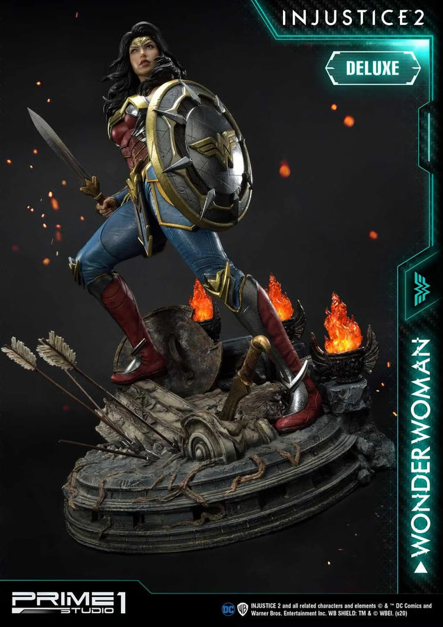 Wonder Woman (Deluxe Version) Injustice 2 – Prime1Studio – ActionFigure Brasil