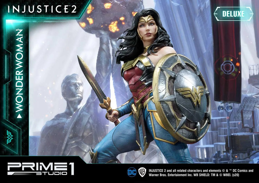 Wonder Woman (Deluxe Version) Injustice 2 – Prime1Studio – ActionFigure Brasil