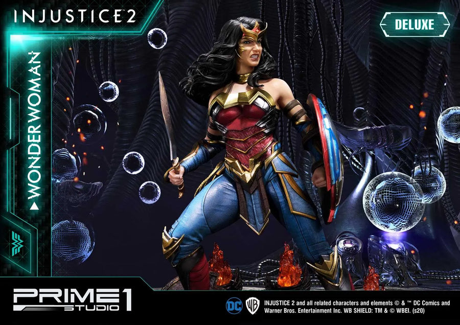 Wonder Woman (Deluxe Version) Injustice 2 – Prime1Studio – ActionFigure Brasil