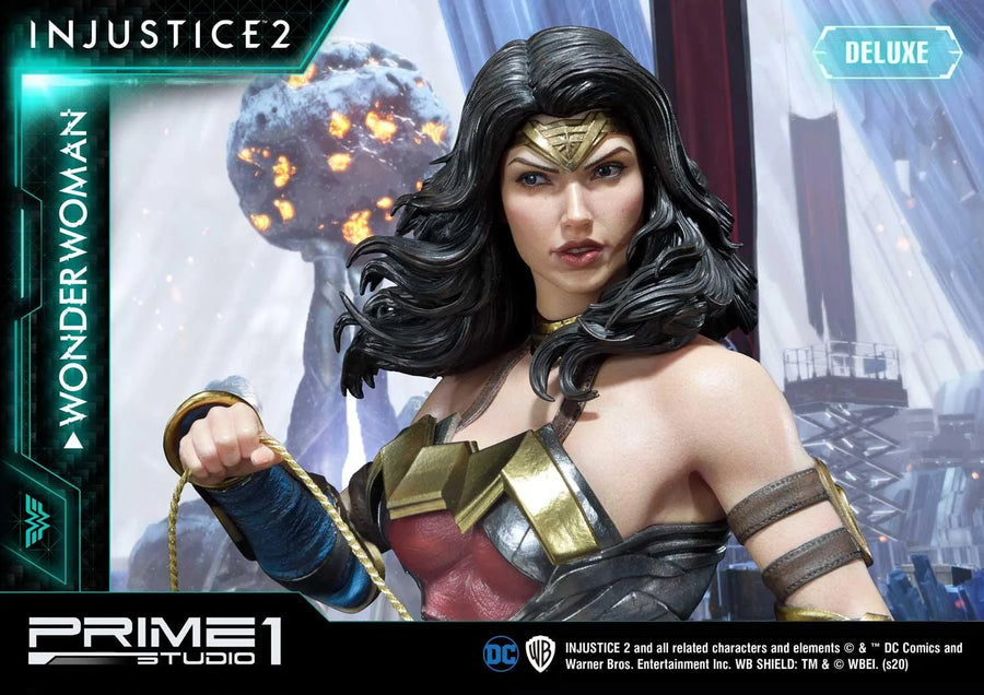 Wonder Woman (Deluxe Version) Injustice 2 – Prime1Studio – ActionFigure Brasil