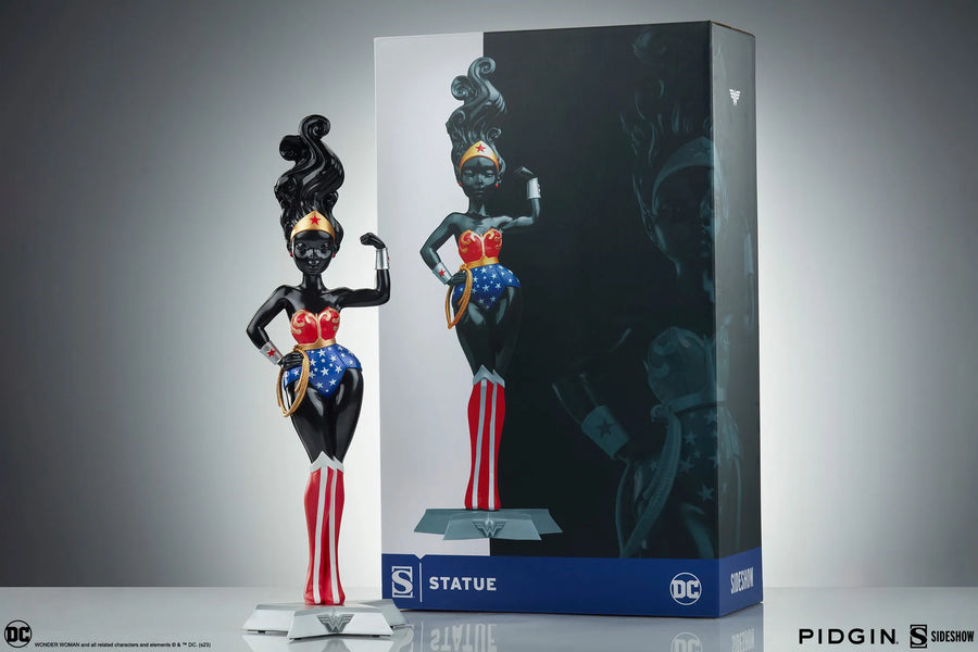 Wonder Woman™ (Ebony) - LIMITED EDITION: 250 (Ebony) – Sideshow Collectibles – ActionFigure Brasil