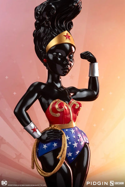Wonder Woman™ (Ebony) - LIMITED EDITION: 250 (Ebony) – Sideshow Collectibles – ActionFigure Brasil — ambientada