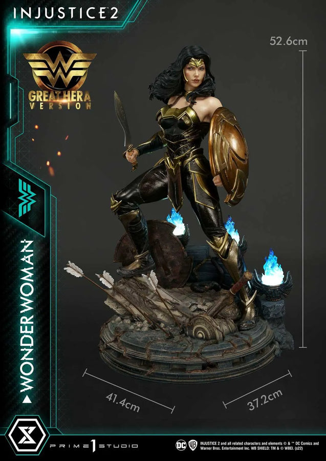 Wonder Woman (Great Hera Version) Injustice 2 – Prime1Studio – ActionFigure Brasil