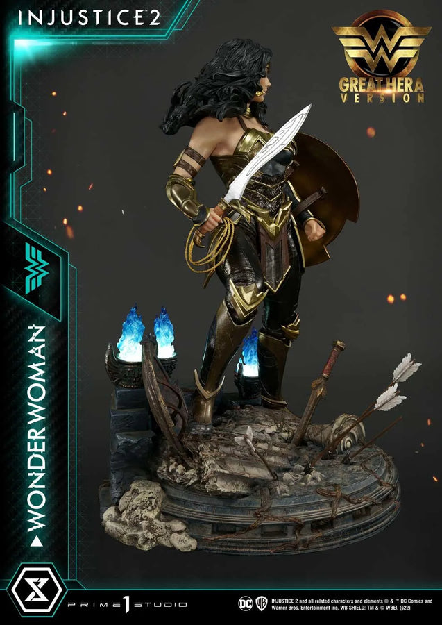 Wonder Woman (Great Hera Version) Injustice 2 – Prime1Studio – ActionFigure Brasil