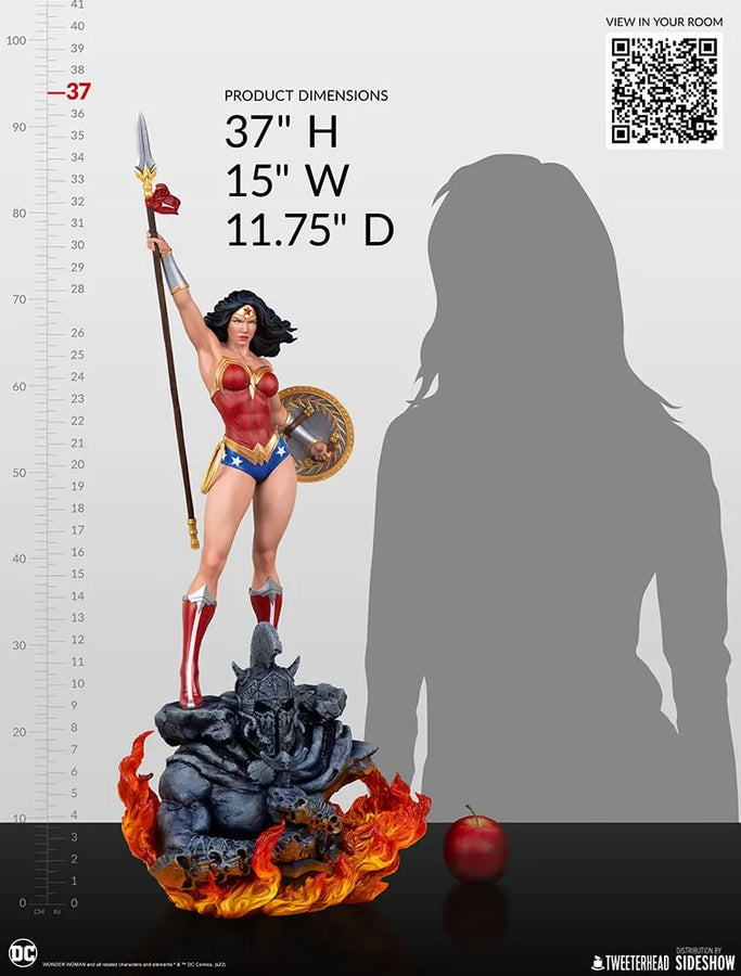 Wonder Woman - LIMITED EDITION: 450 (Exclusive Quarter Scale) – Tweeterhead – ActionFigure Brasil