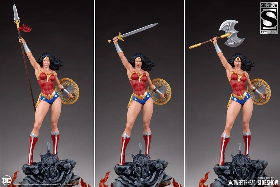 Wonder Woman - LIMITED EDITION: 450 (Exclusive Quarter Scale) – Tweeterhead – ActionFigure Brasil