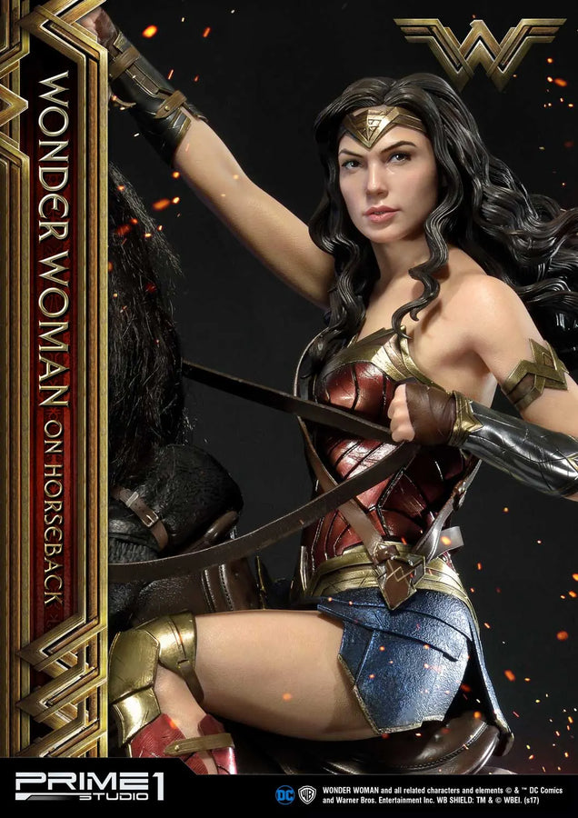 Wonder Woman (on HorseBack Edition) Wonder Woman(Film) – Prime1Studio – ActionFigure Brasil