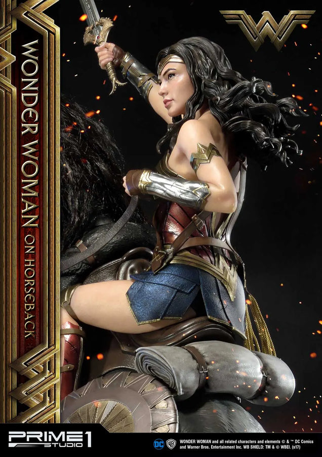 Wonder Woman (on HorseBack Edition) Wonder Woman(Film) – Prime1Studio – ActionFigure Brasil
