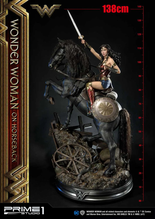 Wonder Woman (on HorseBack Edition) Wonder Woman(Film) – Prime1Studio – ActionFigure Brasil