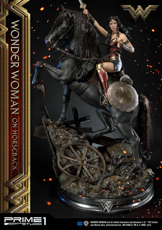 Wonder Woman (on HorseBack Edition) Wonder Woman(Film) – Prime1Studio – ActionFigure Brasil