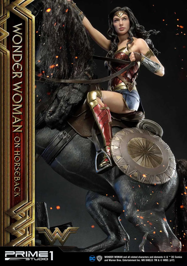 Wonder Woman (on HorseBack Edition) Wonder Woman(Film) – Prime1Studio – ActionFigure Brasil
