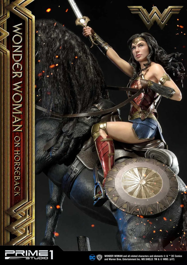 Wonder Woman (on HorseBack Edition) Wonder Woman(Film) – Prime1Studio – ActionFigure Brasil
