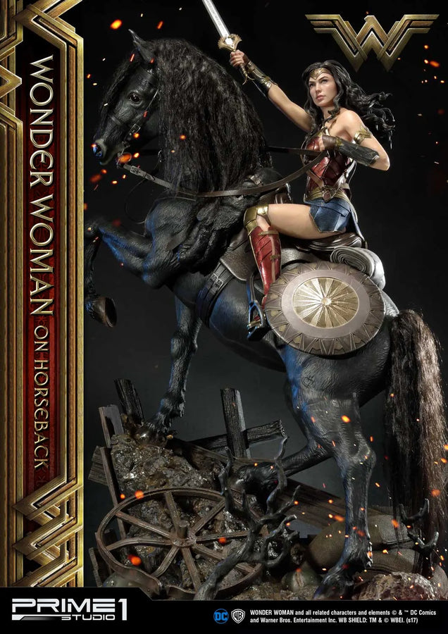 Wonder Woman (on HorseBack Edition) Wonder Woman(Film) – Prime1Studio – ActionFigure Brasil
