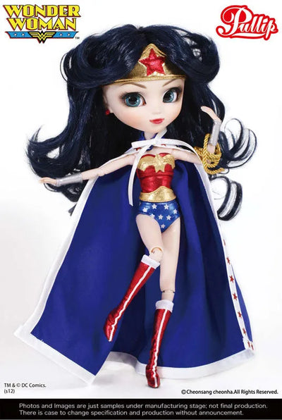 Wonder Woman - Pullip P-063 - Pullip (Line) - Comicon 2012 Commemoration Limited Complete Doll (Groove)ㅤ – Groove – ActionFigureBrasil — detalhe do produto