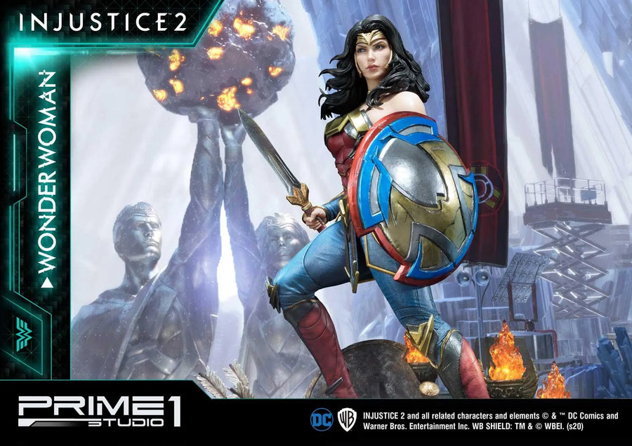 Wonder Woman (Regular Version) Injustice 2 – Prime1Studio – ActionFigure Brasil