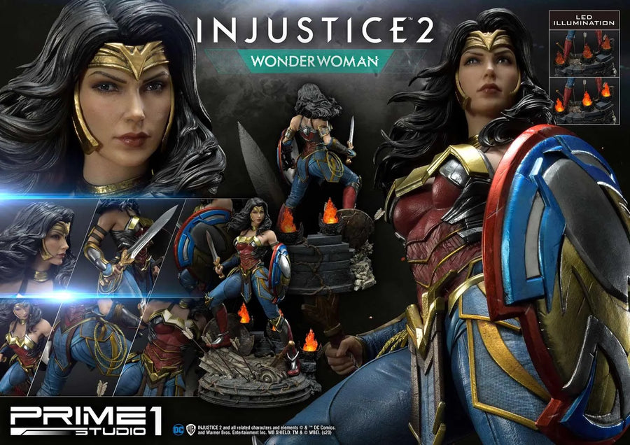 Wonder Woman (Regular Version) Injustice 2 – Prime1Studio – ActionFigure Brasil