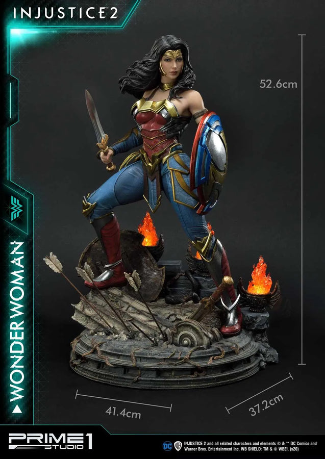 Wonder Woman (Regular Version) Injustice 2 – Prime1Studio – ActionFigure Brasil