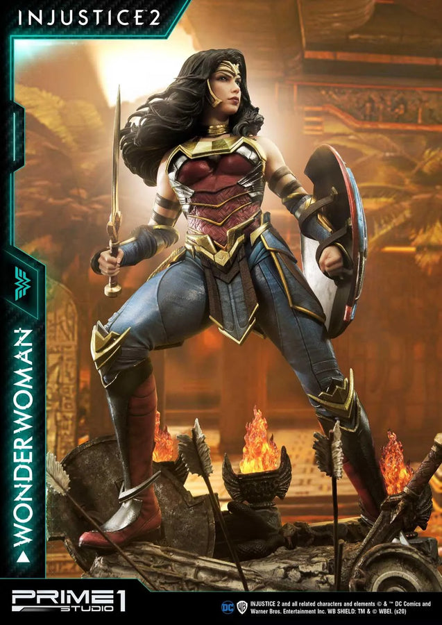 Wonder Woman (Regular Version) Injustice 2 – Prime1Studio – ActionFigure Brasil