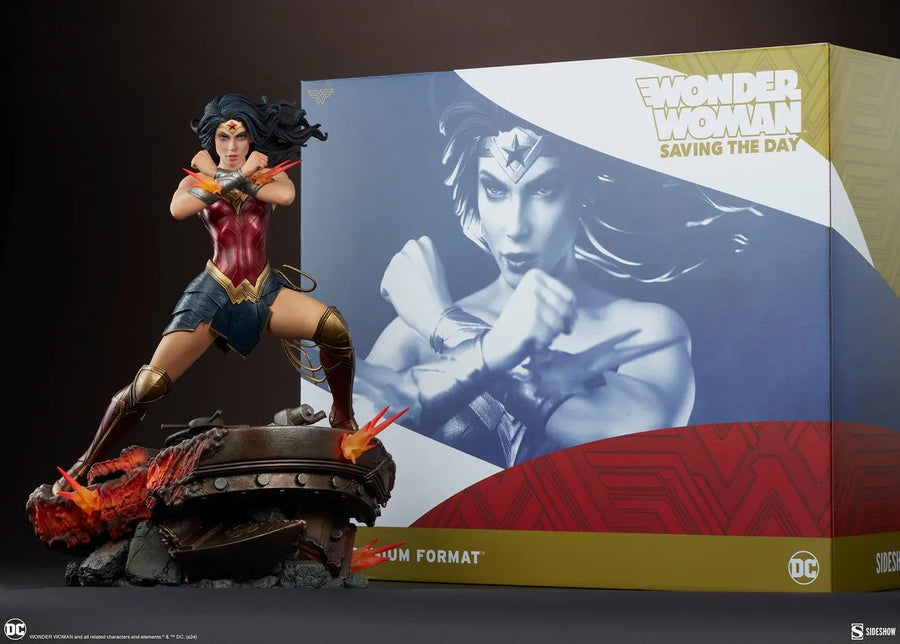 Wonder Woman: Saving the Day - LIMITED EDITION: 500 – Sideshow Collectibles – ActionFigure Brasil
