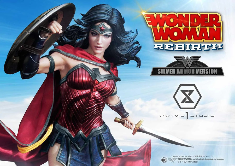 Wonder Woman (SILVER ARMOR Version) Wonder Woman (comics) – Prime1Studio – ActionFigure Brasil