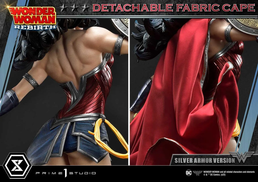 Wonder Woman (SILVER ARMOR Version) Wonder Woman (comics) – Prime1Studio – ActionFigure Brasil