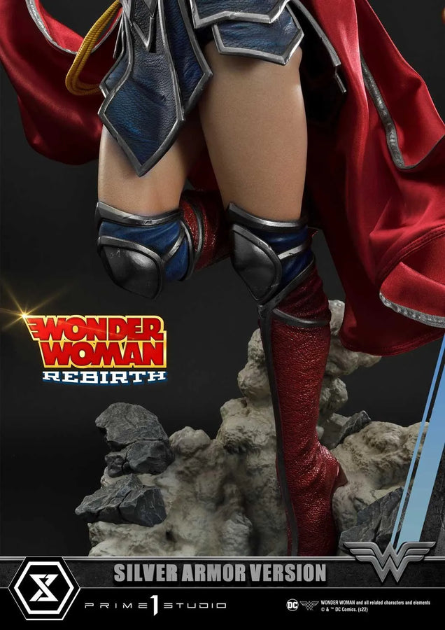 Wonder Woman (SILVER ARMOR Version) Wonder Woman (comics) – Prime1Studio – ActionFigure Brasil