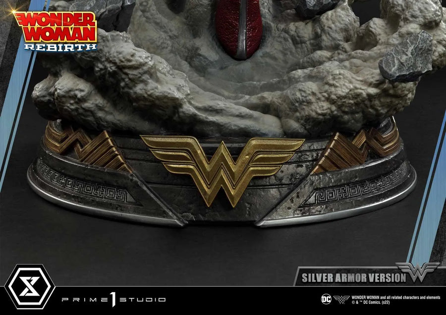 Wonder Woman (SILVER ARMOR Version) Wonder Woman (comics) – Prime1Studio – ActionFigure Brasil