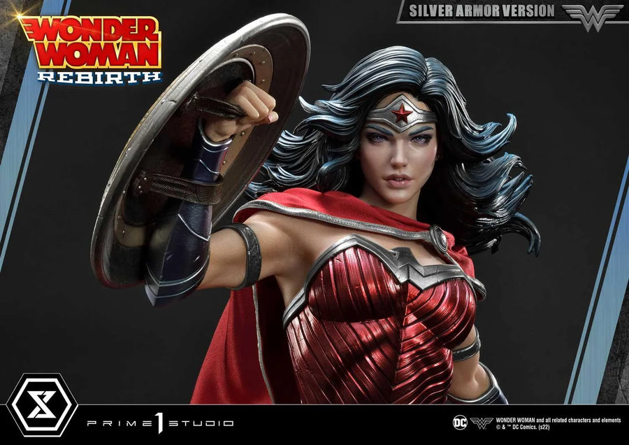 Wonder Woman (SILVER ARMOR Version) Wonder Woman (comics) – Prime1Studio – ActionFigure Brasil