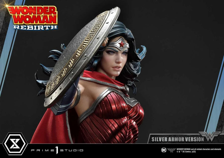 Wonder Woman (SILVER ARMOR Version) Wonder Woman (comics) – Prime1Studio – ActionFigure Brasil