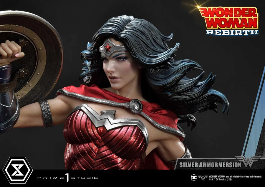 Wonder Woman (SILVER ARMOR Version) Wonder Woman (comics) – Prime1Studio – ActionFigure Brasil