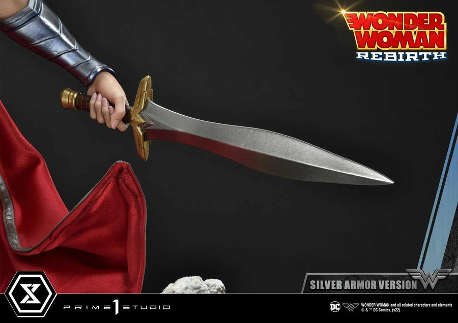 Wonder Woman (SILVER ARMOR Version) Wonder Woman (comics) – Prime1Studio – ActionFigure Brasil