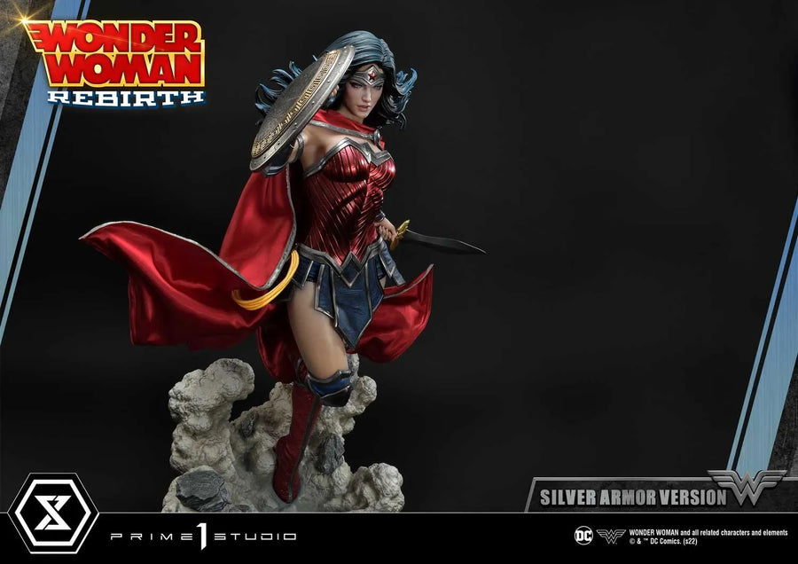 Wonder Woman (SILVER ARMOR Version) Wonder Woman (comics) – Prime1Studio – ActionFigure Brasil