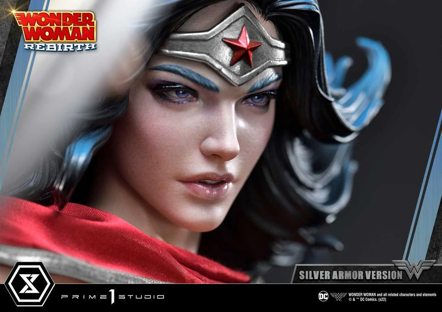 Wonder Woman (SILVER ARMOR Version) Wonder Woman (comics) – Prime1Studio – ActionFigure Brasil
