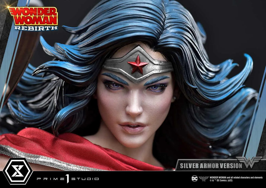 Wonder Woman (SILVER ARMOR Version) Wonder Woman (comics) – Prime1Studio – ActionFigure Brasil
