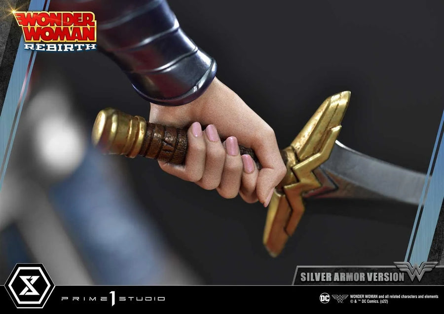 Wonder Woman (SILVER ARMOR Version) Wonder Woman (comics) – Prime1Studio – ActionFigure Brasil