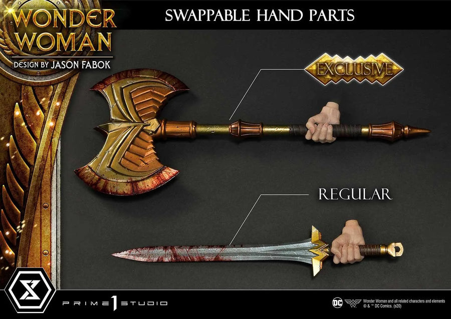 Wonder Woman versus Hydra (Exclusive Bonus Version) Wonder Woman (comics) – Prime1Studio – ActionFigure Brasil