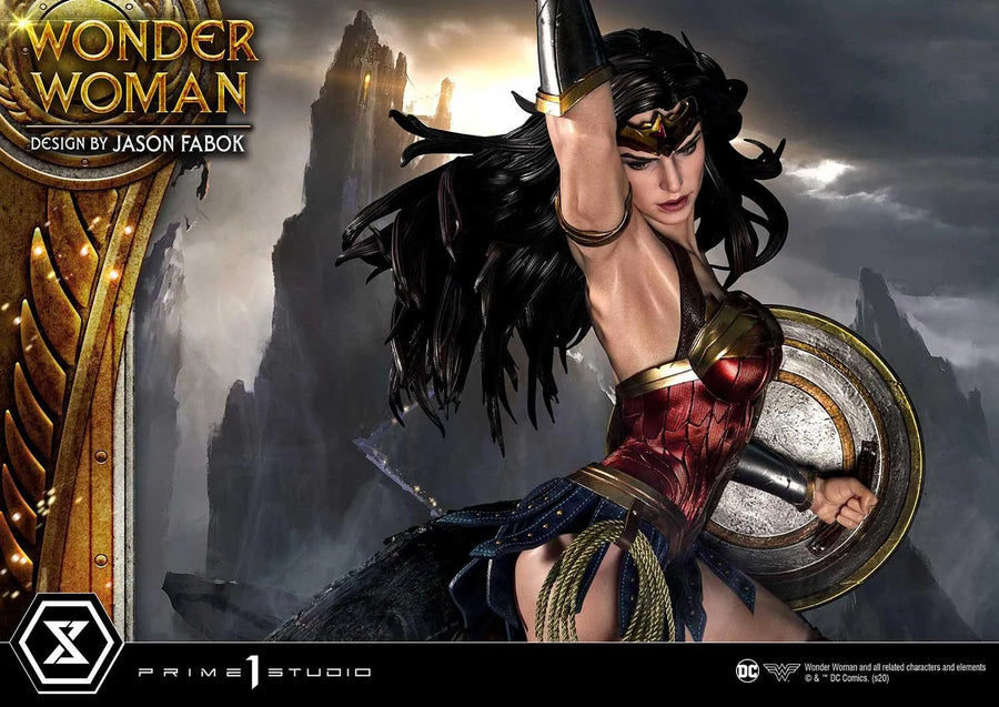 Wonder Woman versus Hydra (Exclusive Bonus Version) Wonder Woman (comics) – Prime1Studio – ActionFigure Brasil