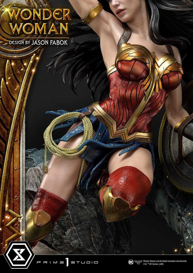 Wonder Woman versus Hydra (Regular Version) Wonder Woman (comics) – Prime1Studio – ActionFigure Brasil