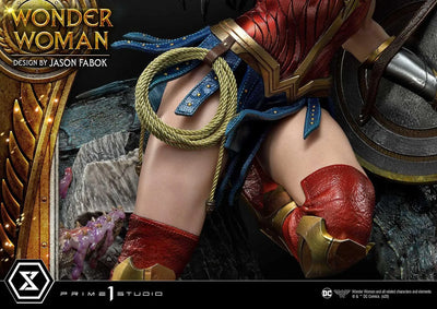 Wonder Woman versus Hydra (Regular Version) Wonder Woman (comics) – Prime1Studio – ActionFigure Brasil