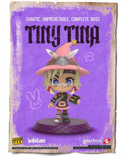 Wonderlands Tiny Tina's Wonderlands / Tiny Tina 4 Inch Vinyl Figureㅤ – Mighty Jaxx – ActionFigureBrasil
