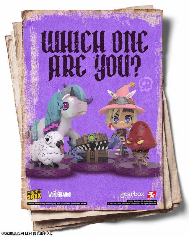 Wonderlands Tiny Tina's Wonderlands / Tiny Tina 4 Inch Vinyl Figureㅤ – Mighty Jaxx – ActionFigureBrasil