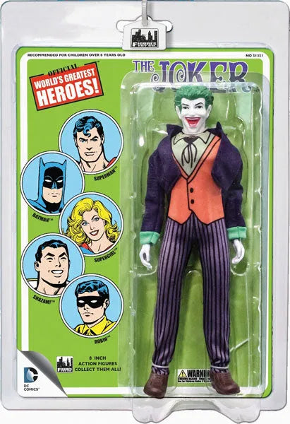 World Greatest Heroes - DC Super Friends Retro 8 Inch Action Figure Limited: 12Type Setㅤ – Figures Toy/豆魚雷 – ActionFigure Brasil