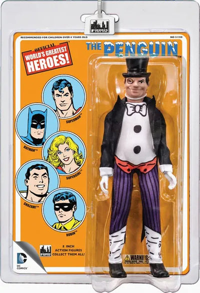 World Greatest Heroes - DC Super Friends Retro 8 Inch Action Figure Limited: 12Type Setㅤ – Figures Toy/豆魚雷 – ActionFigure Brasil — com base expositora